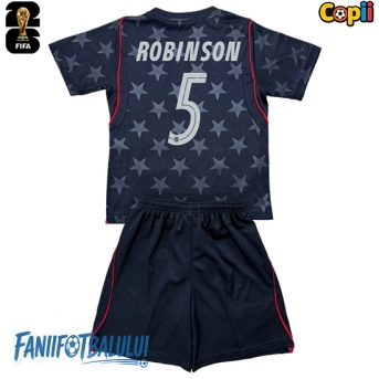 Statele Unite Antonee Robinson #5 Echipament de Fotbal Replică Mondial 2026 Copii Deplasare (+ Șorturi)